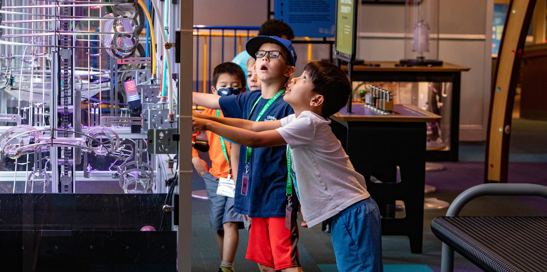 Ann Arbor Hands-On Museum stem displays