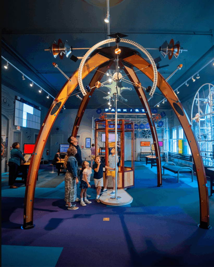 Ann Arbor Hands-On Museum space stem display