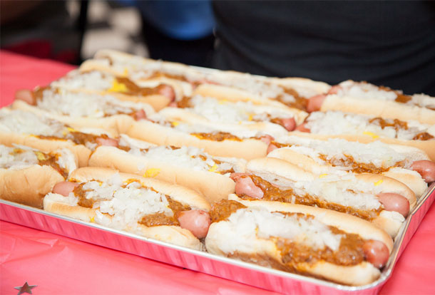 Tray of Coney Dogs