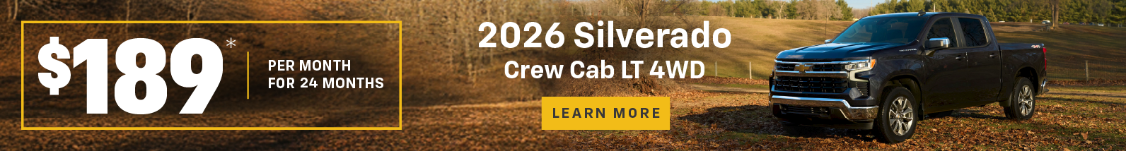 March 2026 Silverado Offer