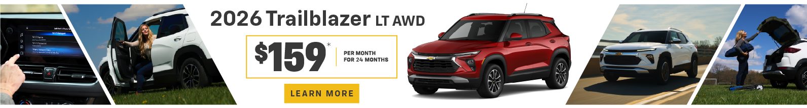 Trailblazer Offer banner ad