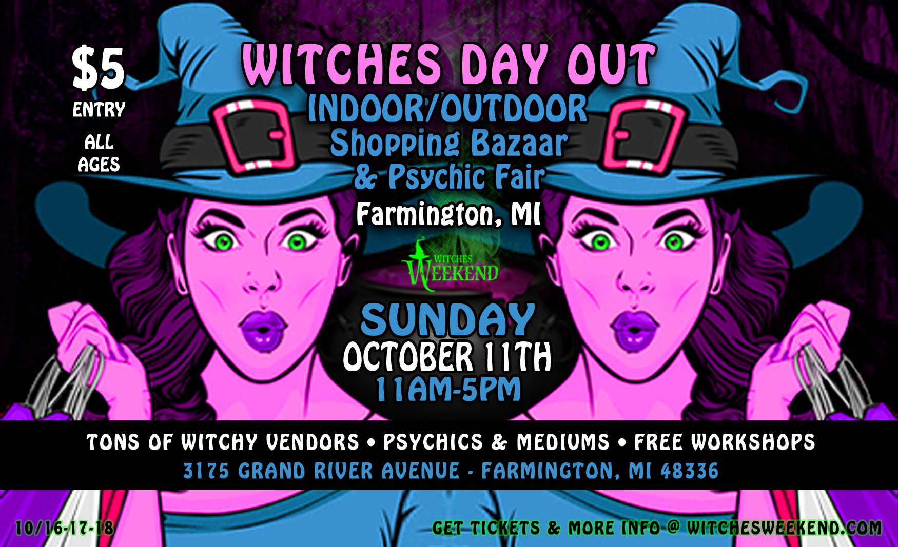 Witches Day Out Chevy Detroit