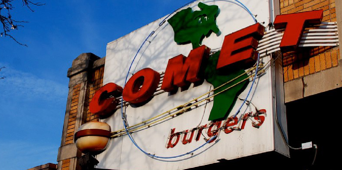 Comet Burgers in Royal Oak, Mich