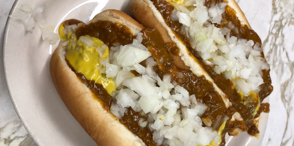 Coney dogs from Duly's Place