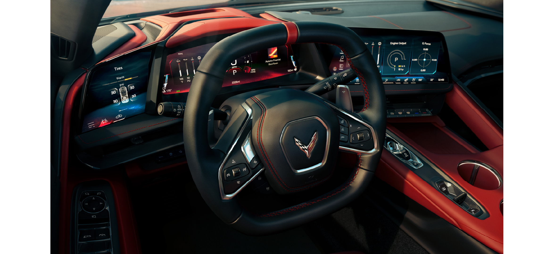 corvette dashboard