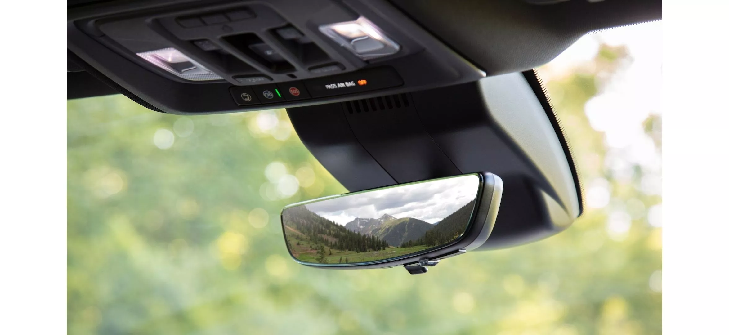 Chevy Silverado - Rear camera Mirror