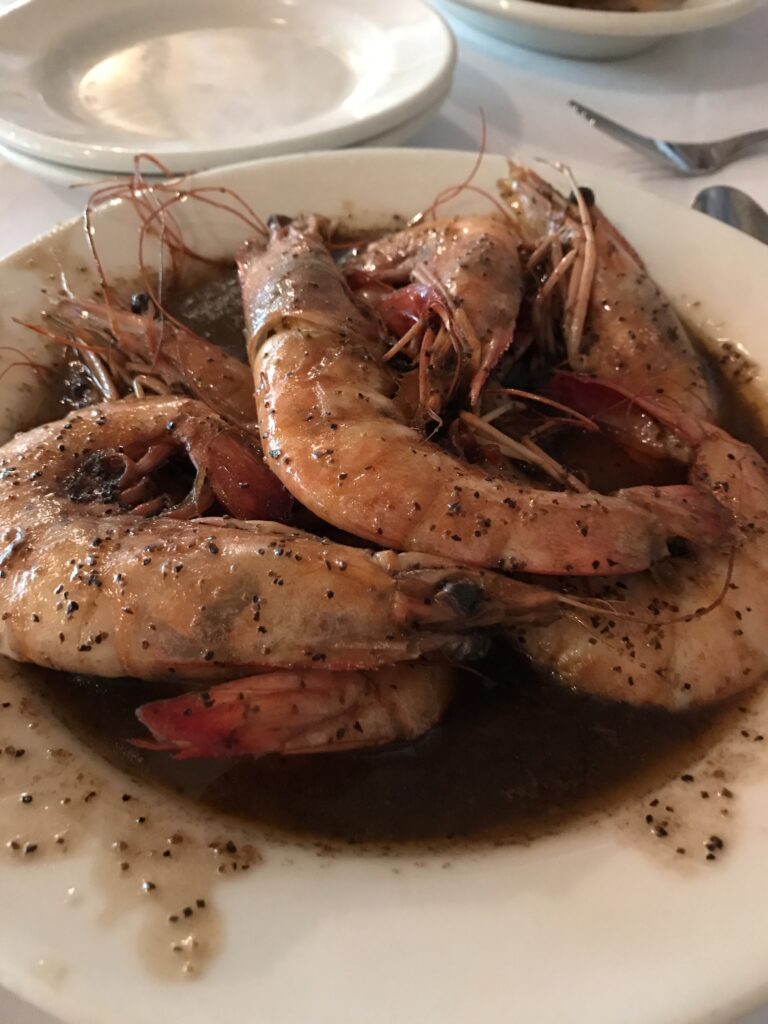 New Orleans-style BBQ shrimp