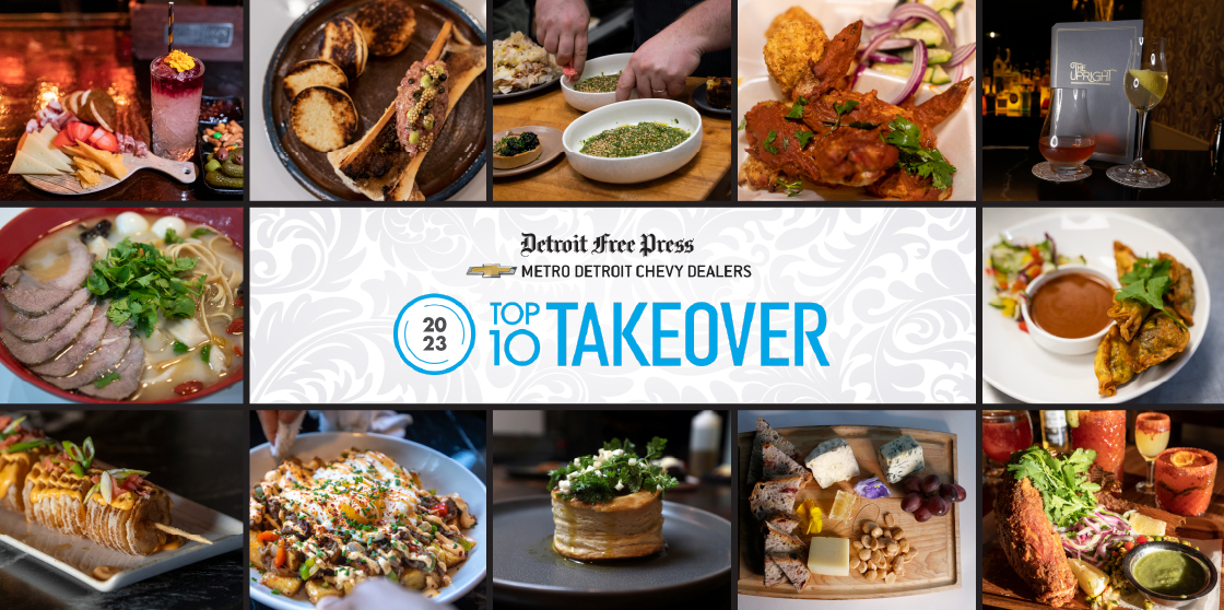 Detroit Free Press and Metro Detroit Chevy Dealers present: Top 10 Restaurant Takeover