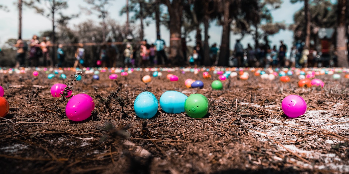 Hunting for Easter eggs
