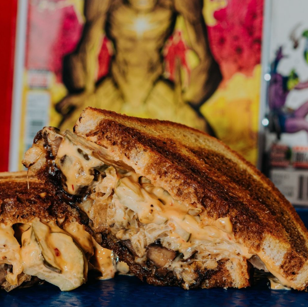Groot Sandwich from Hero or Villain Food Truck