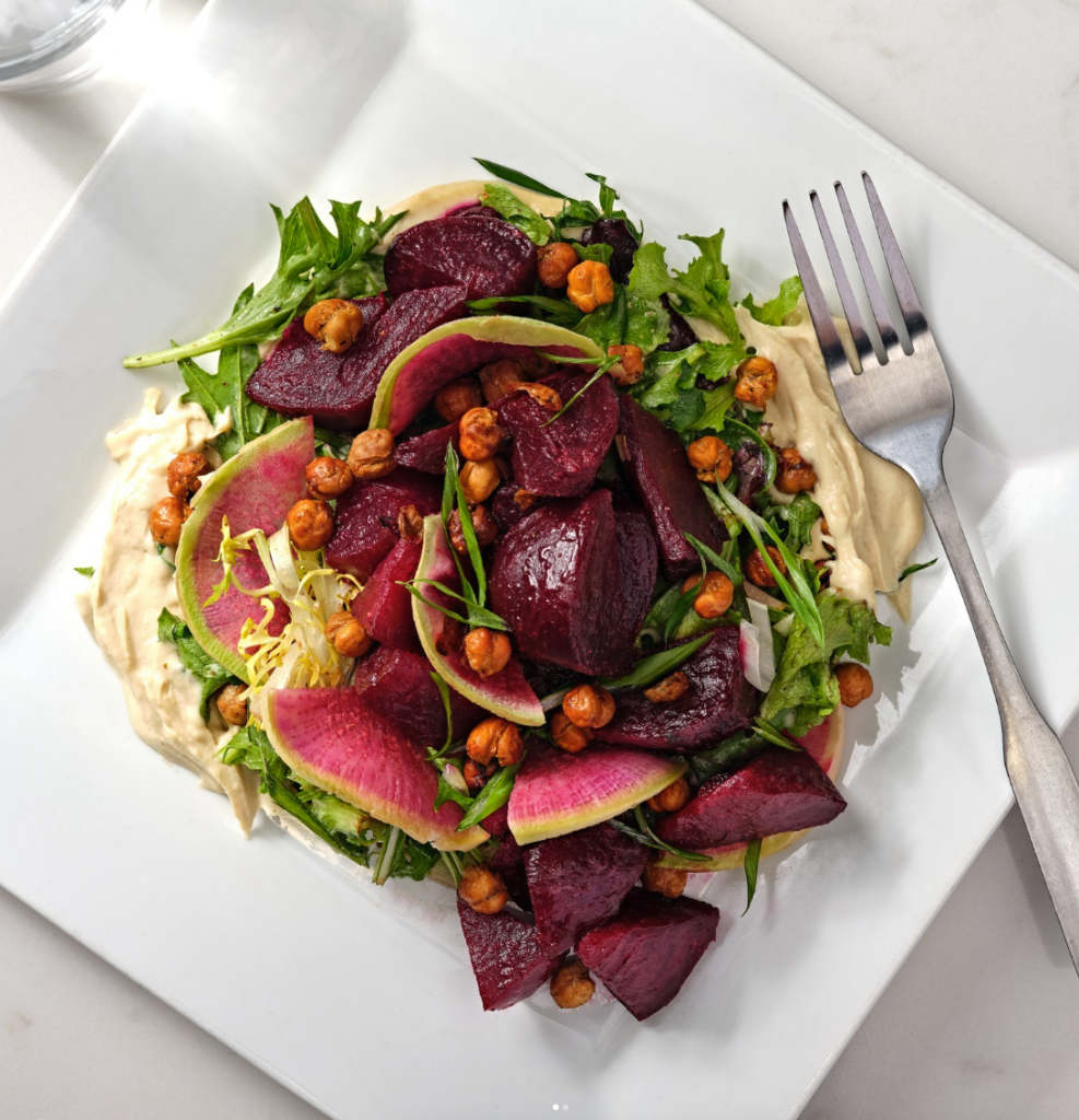 Roasted Beet Salad from Cooking in the Kitchen with Q
