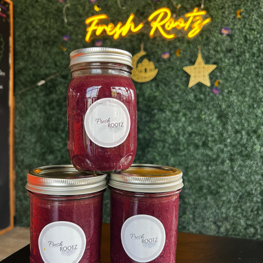 Juice from Fresh Rootz