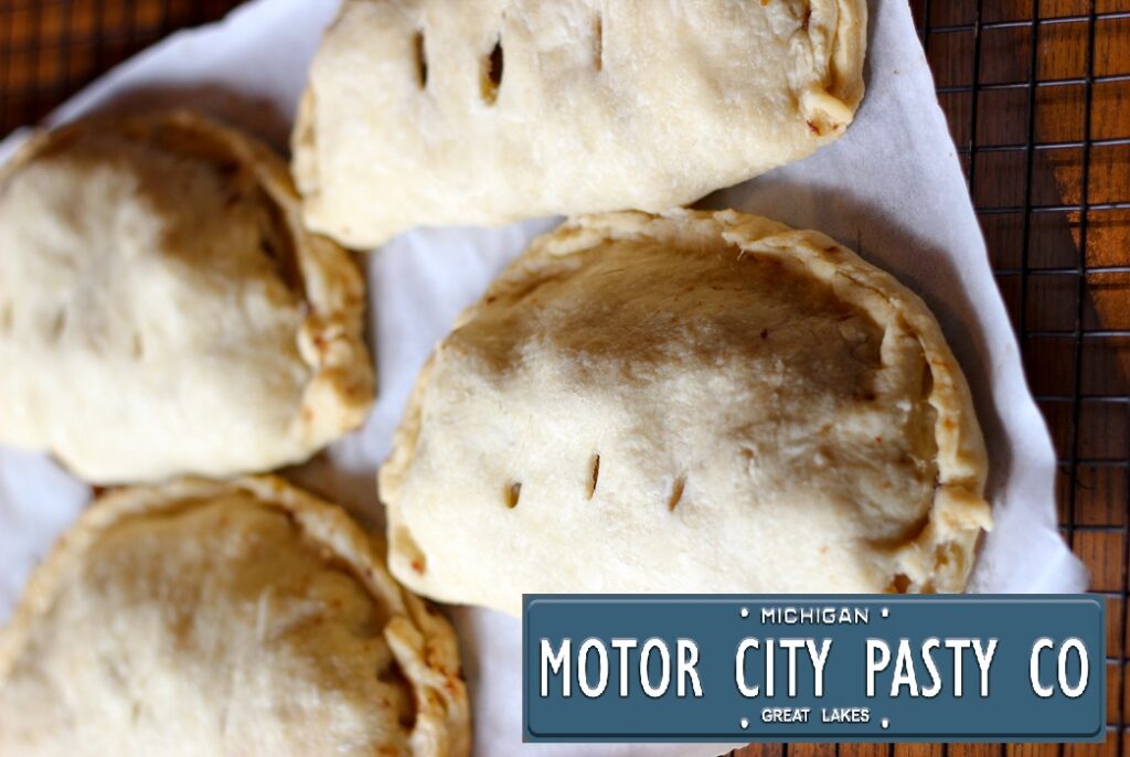 motor city pasty co tray of pasties