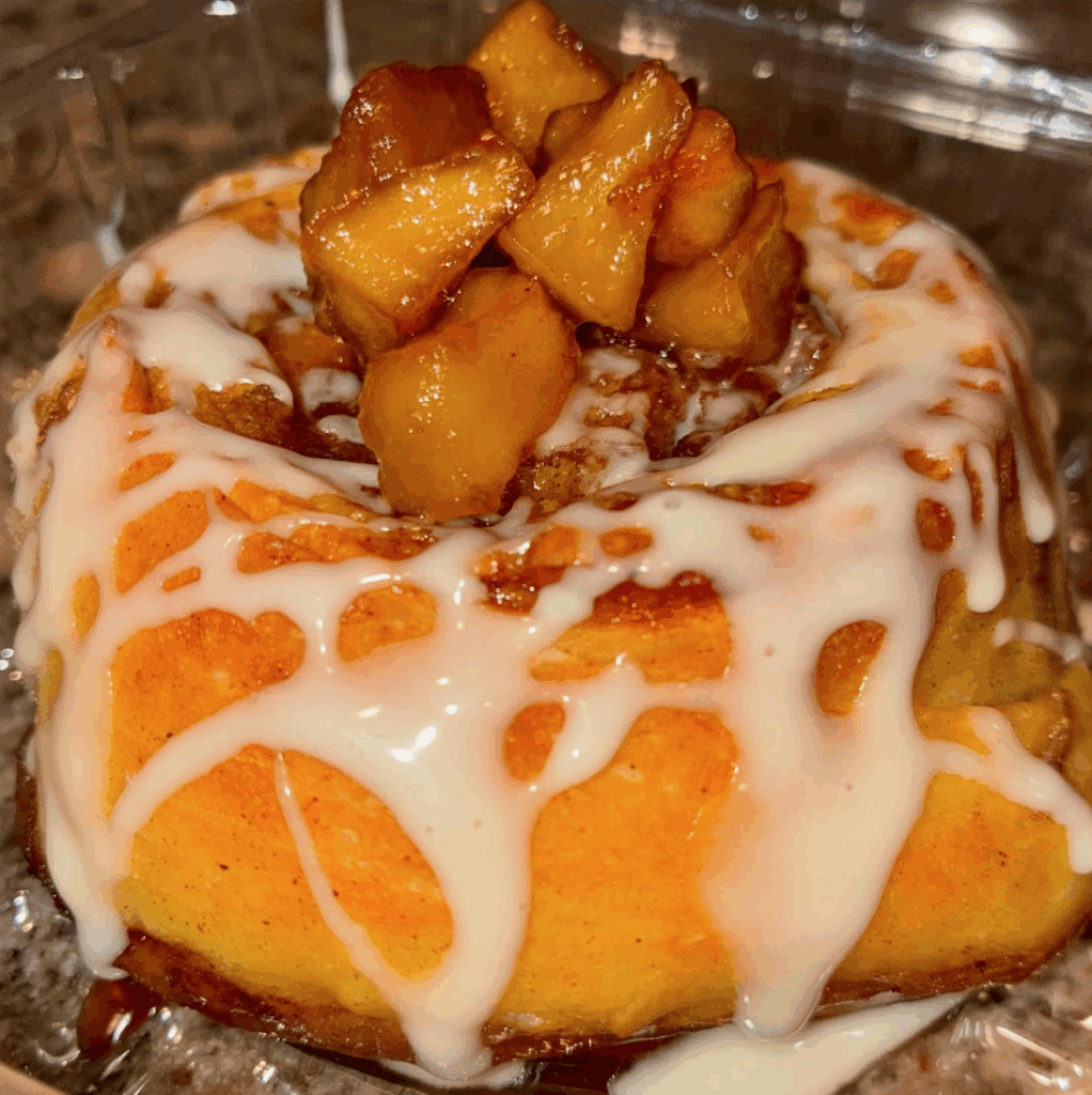 pie filled cinnamon roll from 313 cinnamon rolls