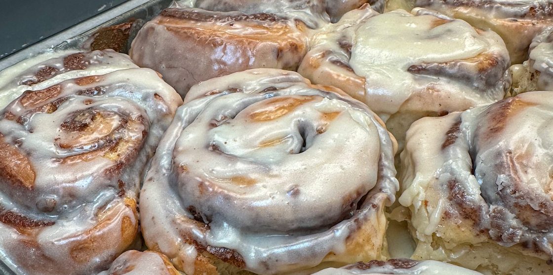 Detroit Cookie Company's cinnamon rolls
