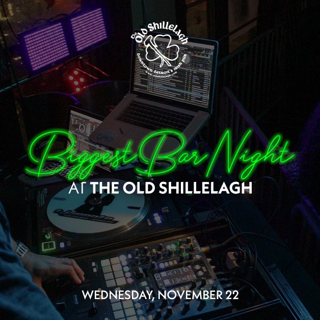 thanksgiving eve flyer from the old shillelagh