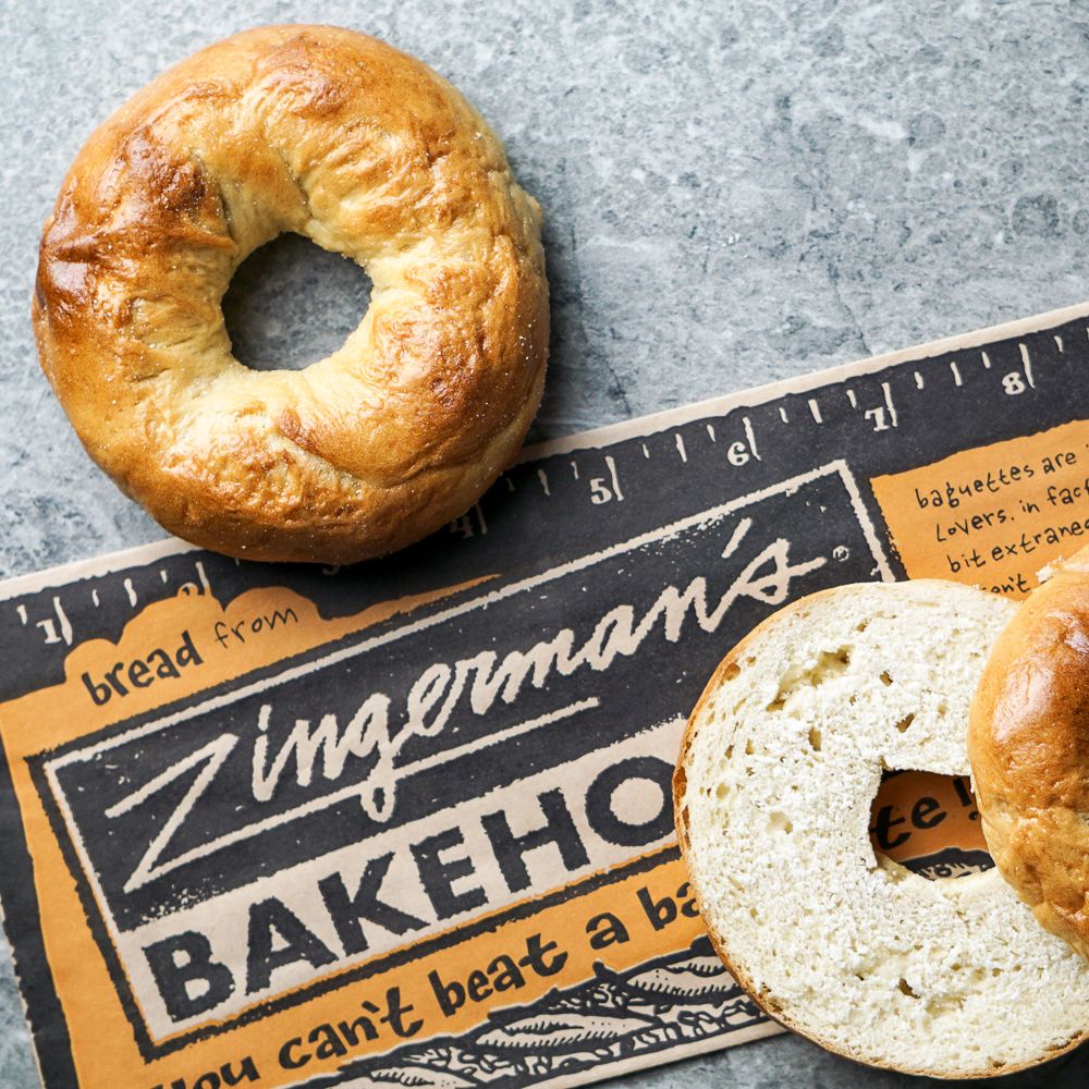 roasted garlic bagels from zingerman's