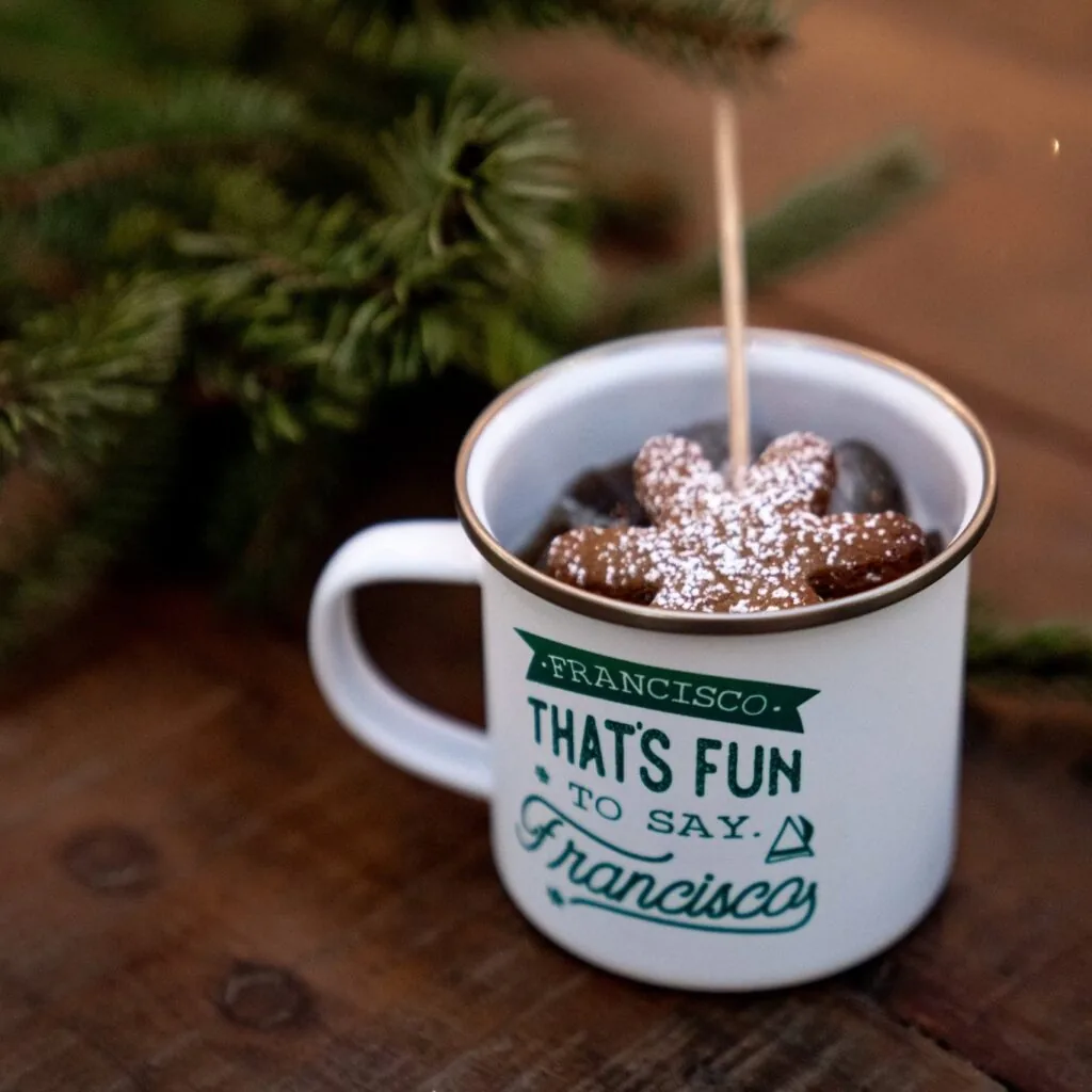 sylvan table chocolate cookie mug