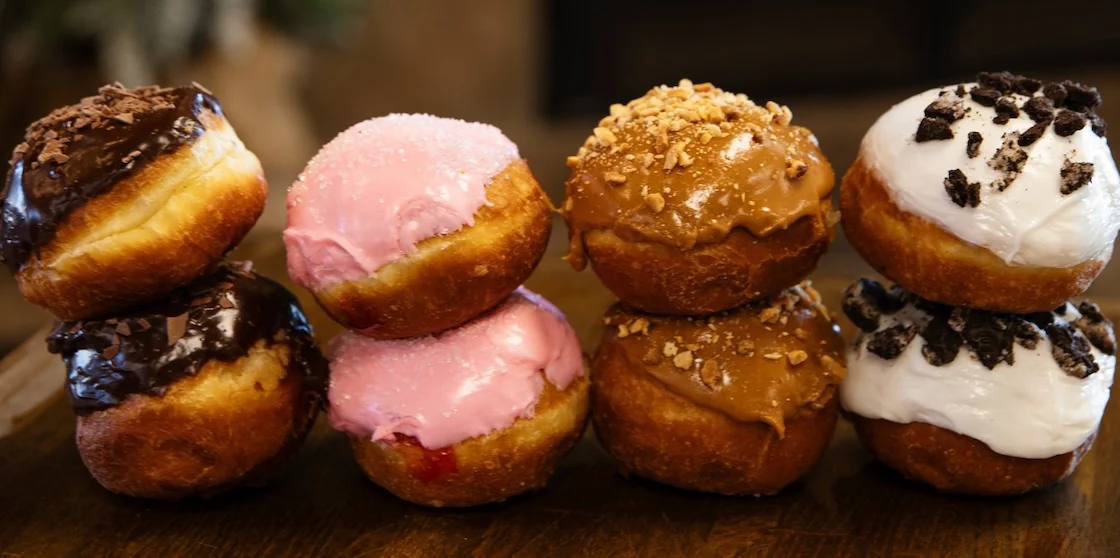 variety of pączki from Blake's