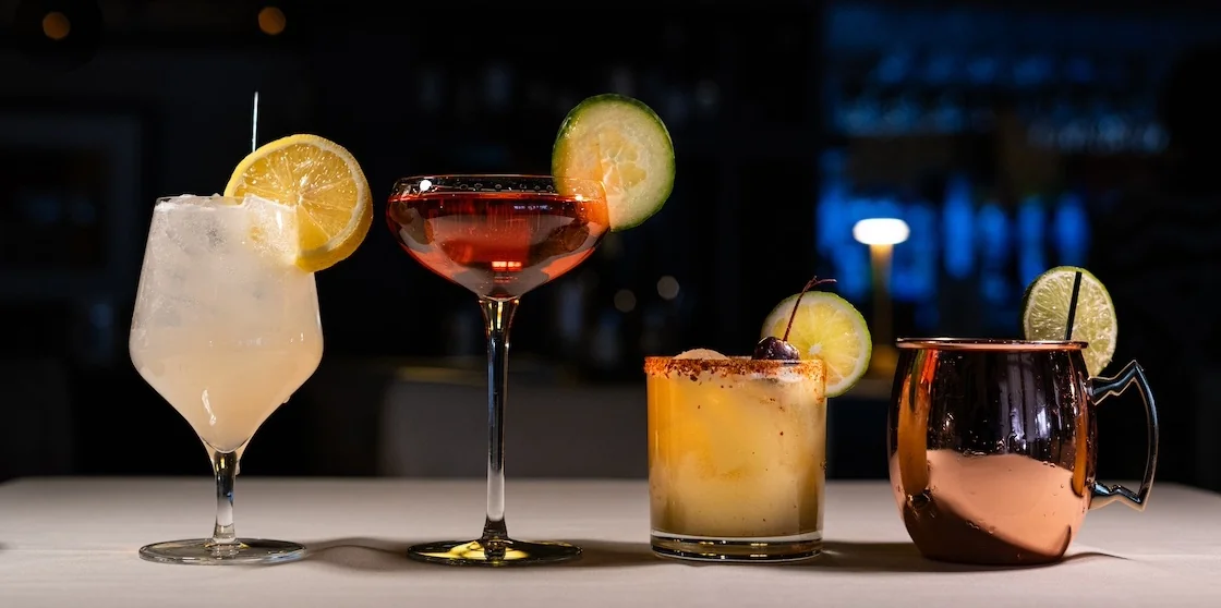 Prime29's happy hour cocktails