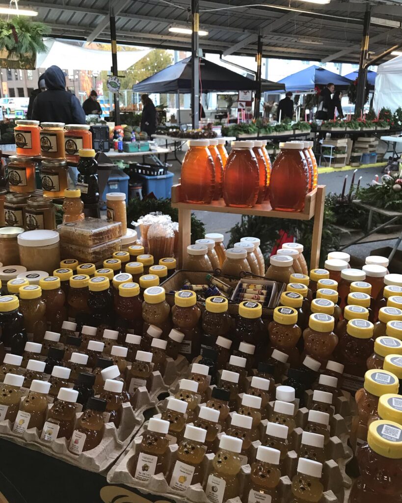 Honey at Ann Arbor Farmers Market