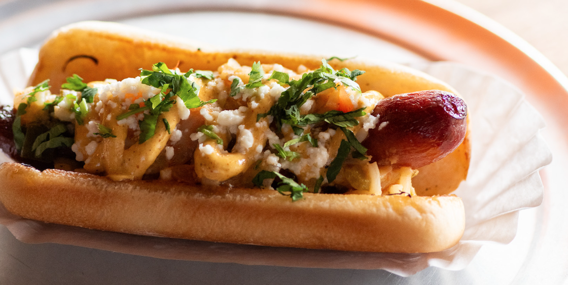 Imperial monthly hot dog / Sonoran