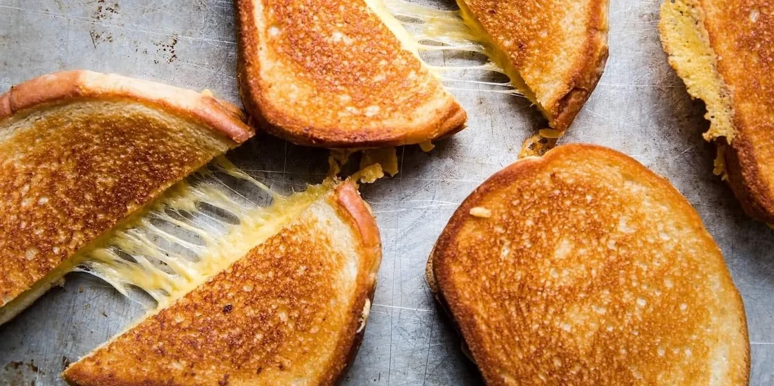 grilled cheese sandwiches