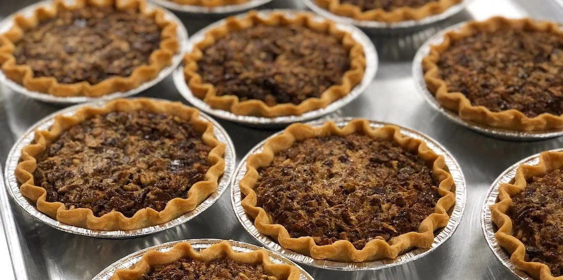 mini pecan pies from Great Lakes Pot Pies