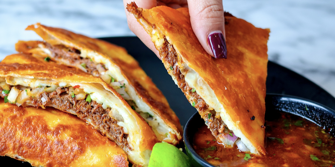 birriadilla from Que Pasa Taqueria