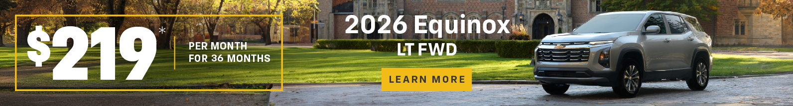 March 2026 Equinox Offers