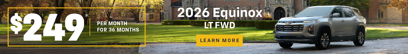 Equinox April 2026 Offer