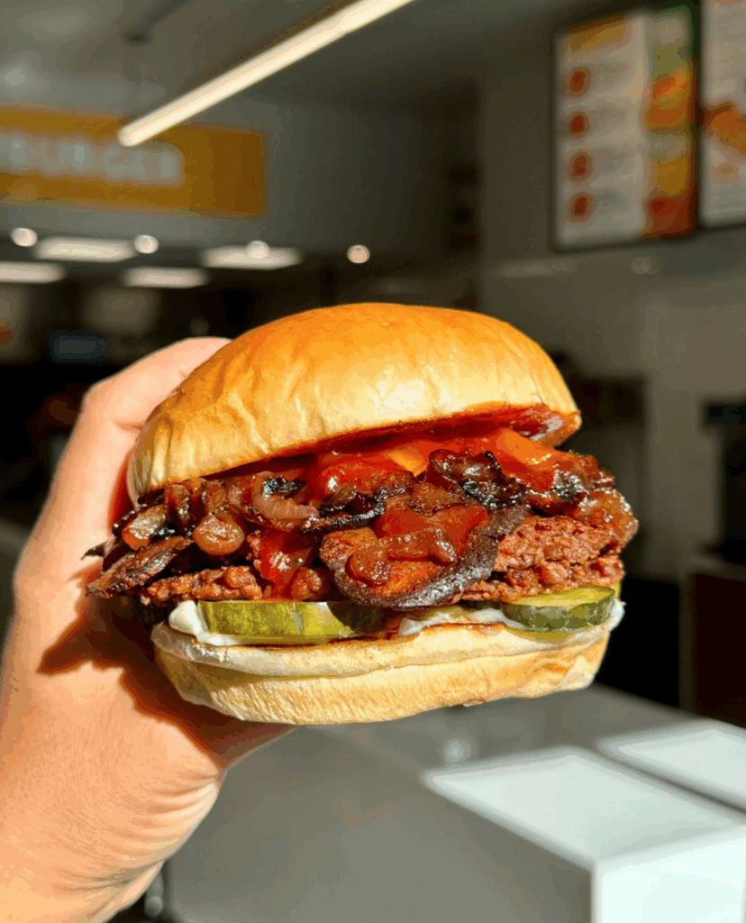 Unburger's Smoky Sweet Barbecue burger
