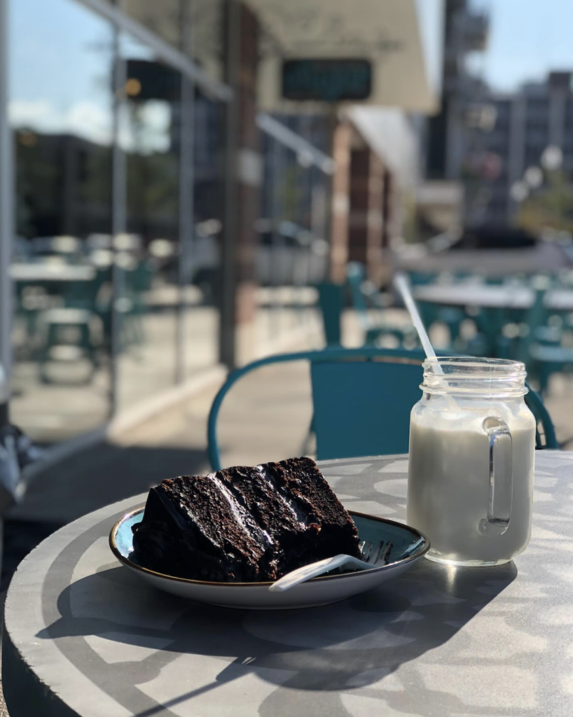 Chocolate Matilda cake from For the Love of Sugar