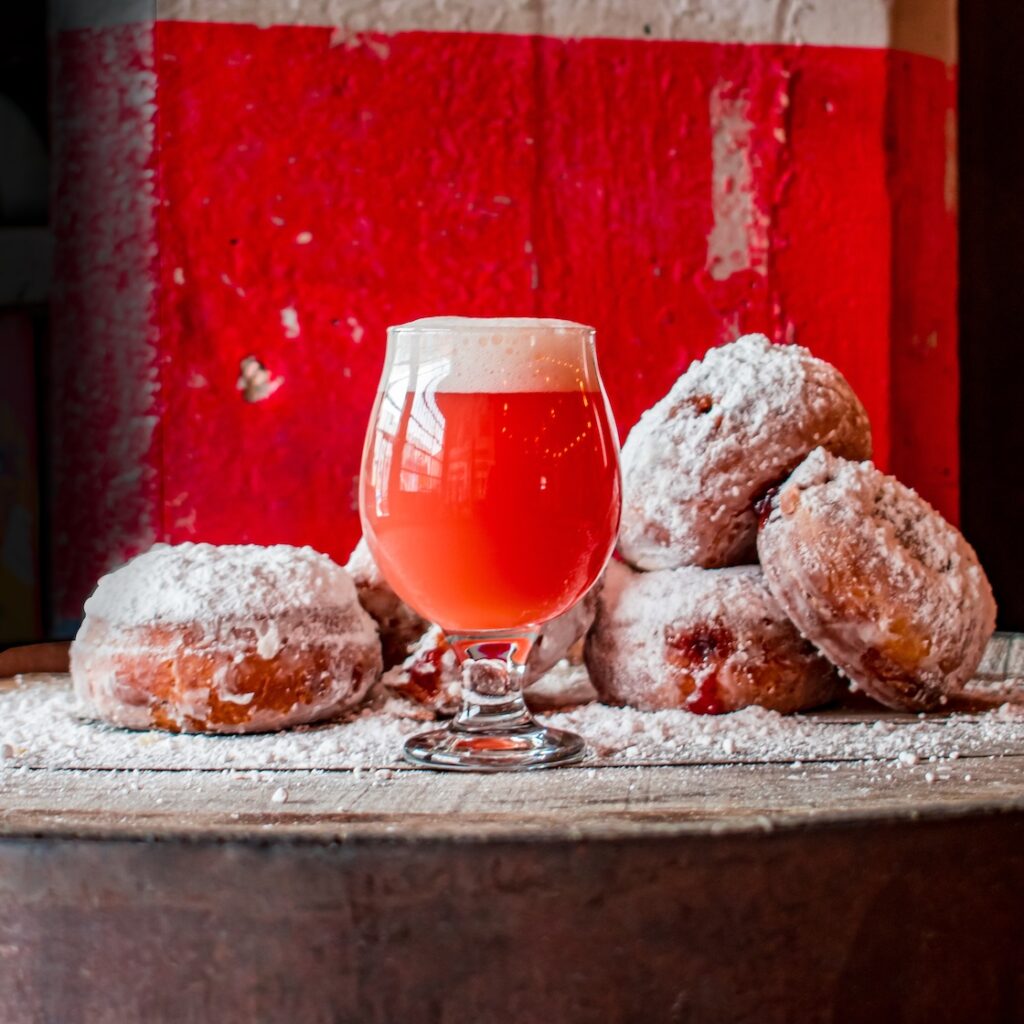 beer and pastries from Eastern Market Brewing Co