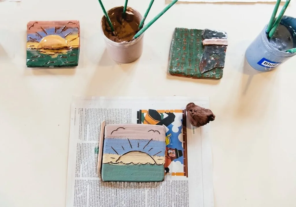 pewabic kids tile workshop