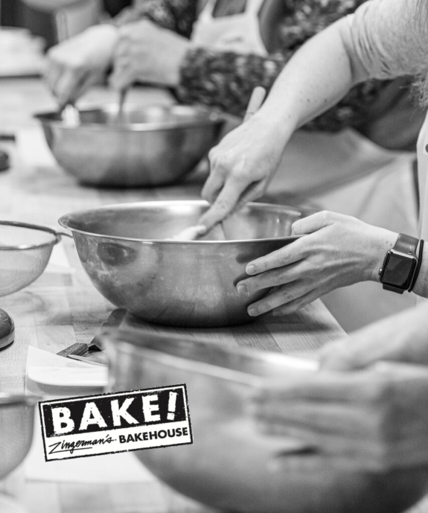 zingerman's bakehouse black and white photo of cooking classes