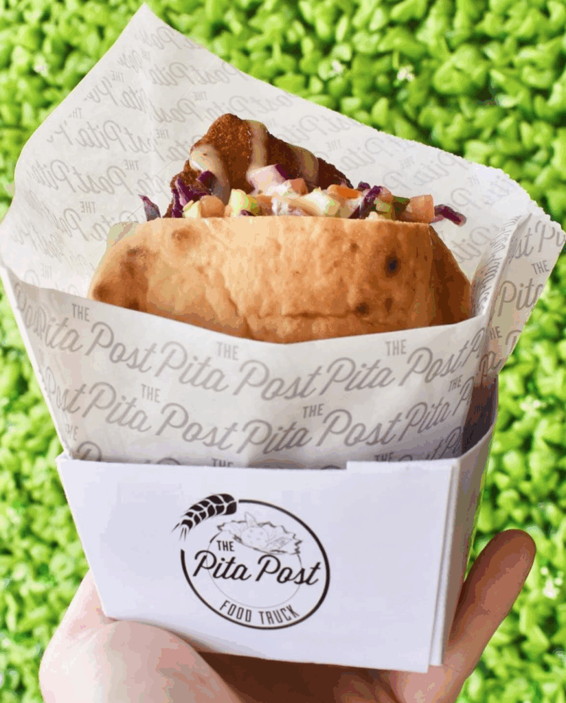 Pita Post Chicken Schnitzel Pita - New Business