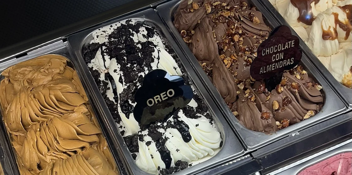 Shock Gelato display