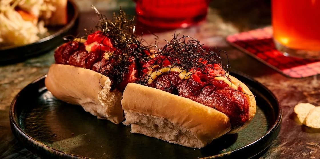 Wagyu hot dog from Sakazuki - Japanese inspired cuisine