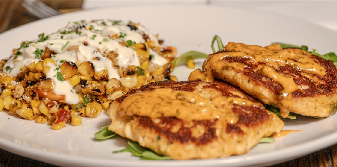 Crab Cakes from Harbor Steak House in Keego Harbor