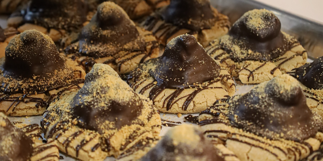 Peanut Butter Volcano chocolate cookies from Detroit Cookie Company