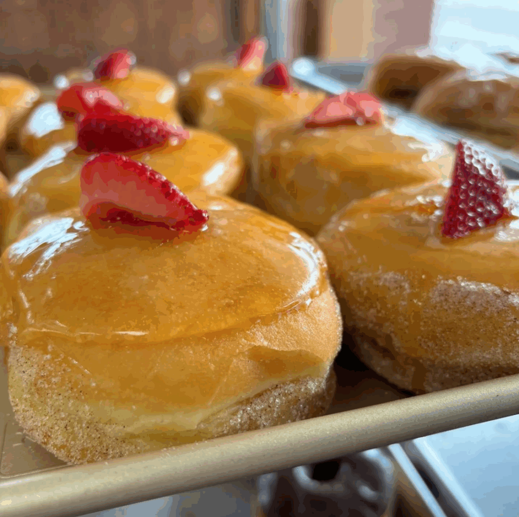 Main Donut Shop's Creme Brulee options