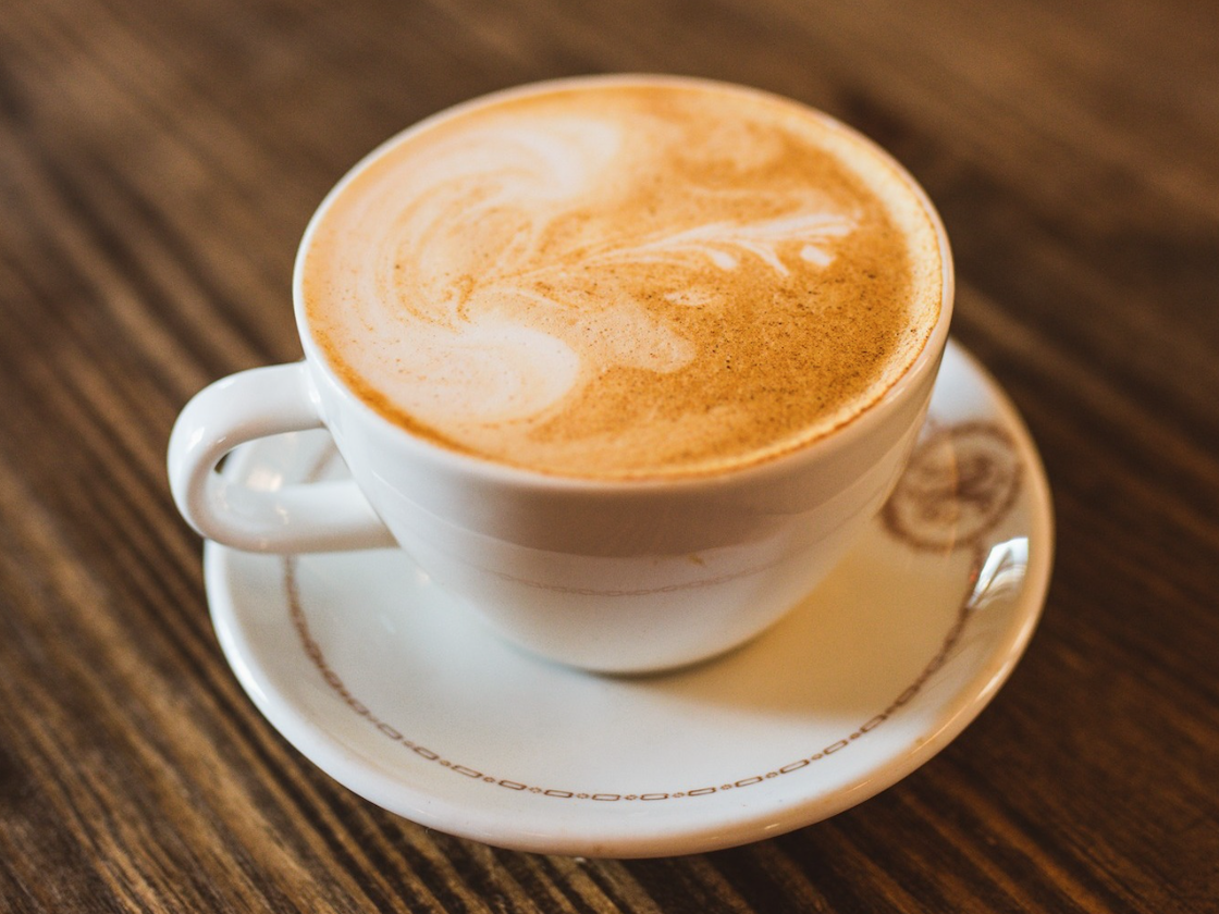 The Congregation latte art - Metro Detroit coffee shop