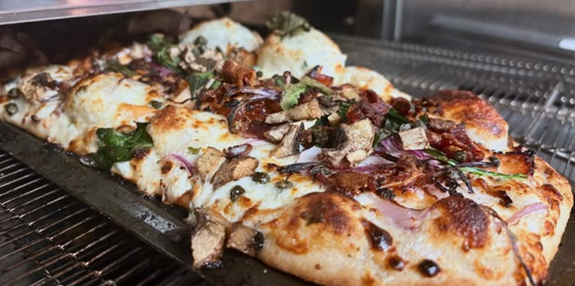 Recently opened new pizza business, Toss & Sauce