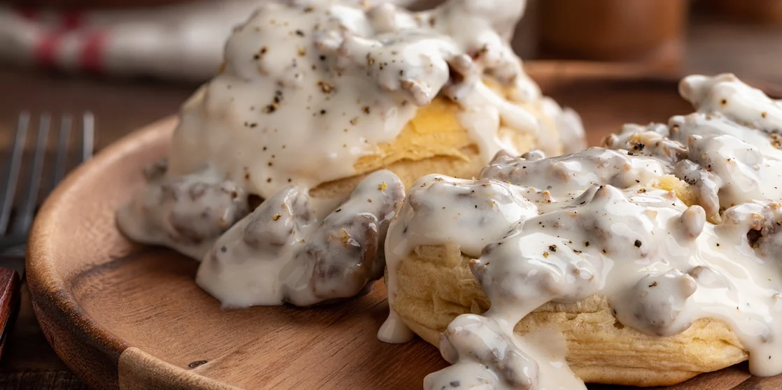 biscuits and gravy