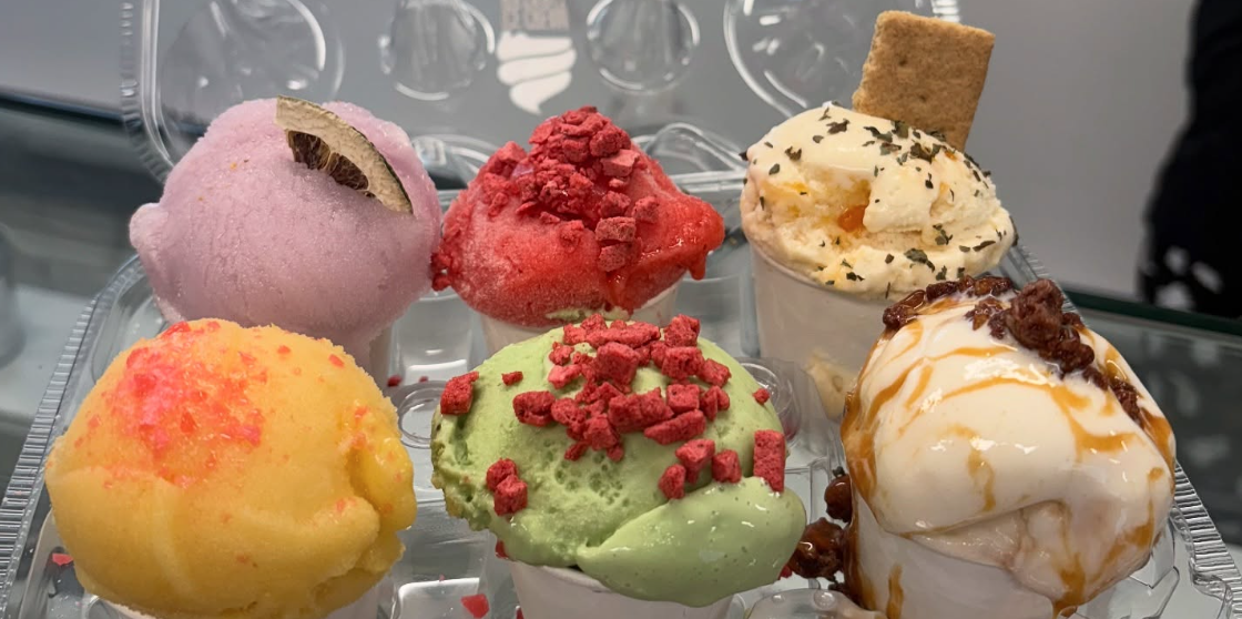 sweets - ice cream and sorbet variety from Ice Cream Detroit