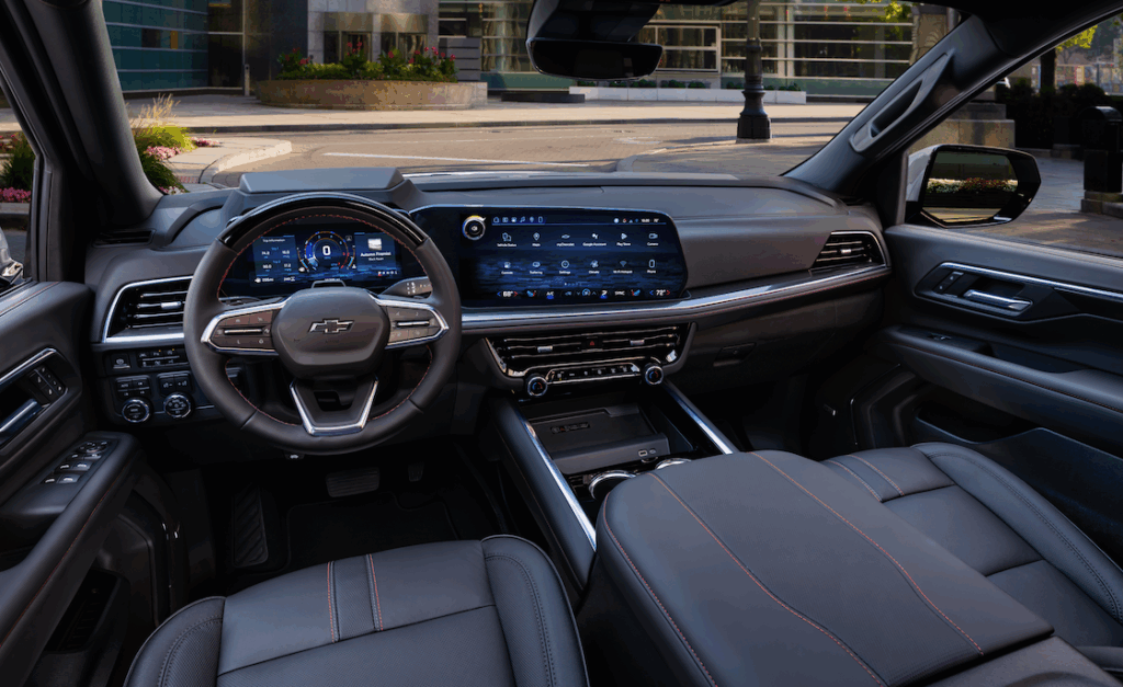 Tahoe RST with red stitching