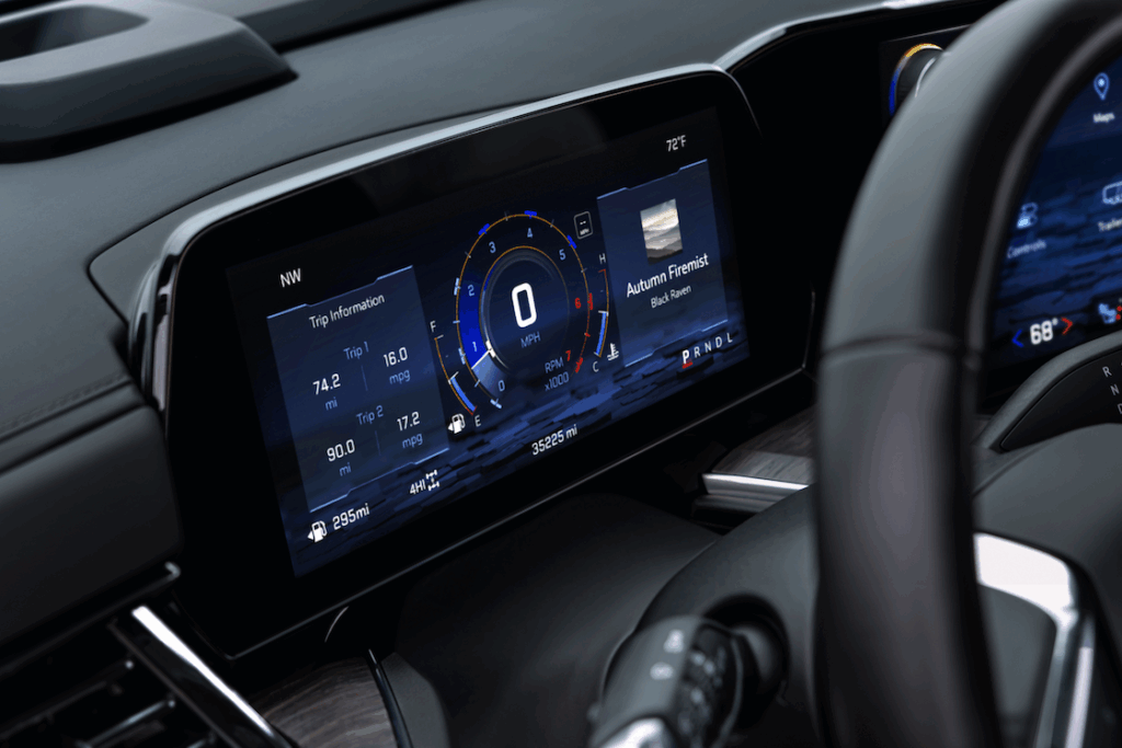 Tahoe Z71 driver information center