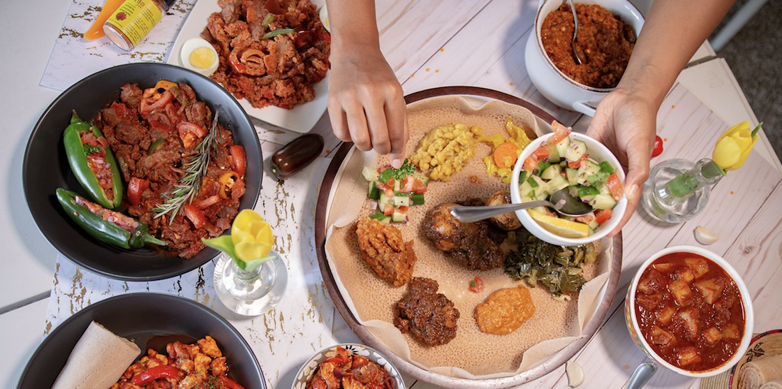 New Businesses - Konjo Me variety of Ethiopian dishes