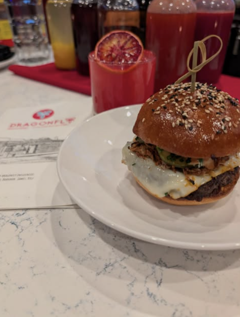 Dragonfly's cheeseburger - small plates